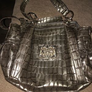 ☀️Kathy Van Zeeland Gray Purse☀️